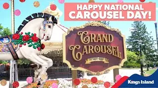 Kings Island - National Carousel Day 2023