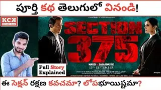 SECTION 375 Hindi Movie Full Story Explained In Telugu | Kadile Chitrala Kaburlu