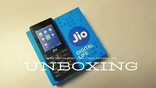 Unboxing New jio phone- just ₹1999/- with 2 years of free Recharge | 4G keypad phone