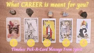 🔮What CAREER is meant for you? 💼 Intuitive Pick-a-Card Reading |ⓉⒾⓂⒺⓁⒺⓈⓈ message from spirit!