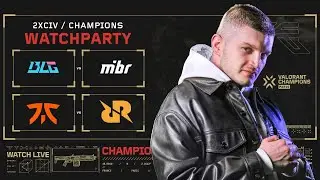 MIBR vs BLG -- FNC vs RRQ !drop | VCT Champions Paris | #ChampsCostream | Born to Burn