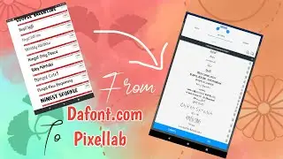 Tips DOWNLOAD & Instal Font dari Dafont ke PIXELLAB