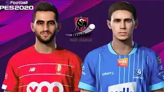 PES 2020 FACES REAIS JUPILER PRO LEAGUE [LIGA BELGA]/REAL FACES JUPILER PRO LEAGUE [BELGIAN LEAGUE]