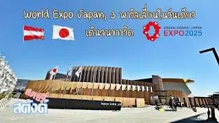 World Expo Japan, 3 pavilions in one day, walking until your legs hurt