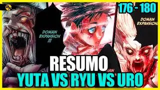 RESUMO JOGO DO ABATE - Yuta Vs Ryu Vs Uro | Capítulo 176 ao 180