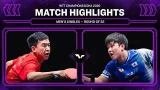 Xiang Peng vs Tomokazu Harimoto | MS R32 | WTT Champions Doha 2026