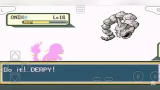 Pokemon Fire Red - Pewter City Gym Leader Brock Battle 
