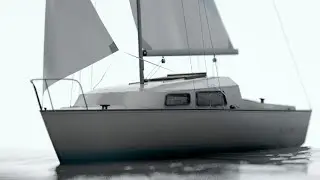 3D Animation Breakdown | Sailboat in Rough Water
