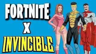 Fortnite x Invincible : Omni Man skin showcase
