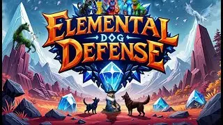 Elemental Dog Defense - Asynchronous Multiplayer PvP Tower Defense - Gameplay (PC)