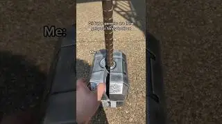 Thor Hammer Tool Set?! Mj&ouml;lnir What?!  🤯🛠 #tools #edc #shorts