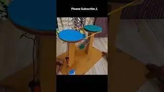 Make a Ropeway Model Best Science project for students #shorts #youtubeshorts