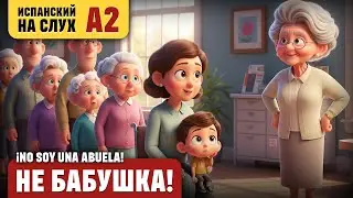 Не бабушка! Весёлый рассказ (уровень А2). Испанский на слух.