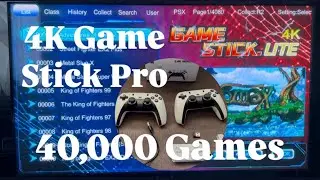 How to use 4K GAME STICK PRO 40,000 games