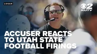 Blake Anderson accuser says firing Utah State head coach is 'not enough'