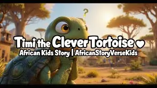 Timi the Clever Tortoise 🐢 | African Kids Story | AfricanStoryVerseKids