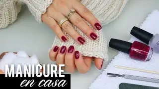 MANICURE PERFECTO EN CASA 💅🏼 C&oacute;mo arreglarse las u&ntilde;as paso a paso!!