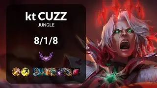 kt Cuzz Viego vs Han Clid Kindred JUNGLE - KR MASTER Patch 14.6