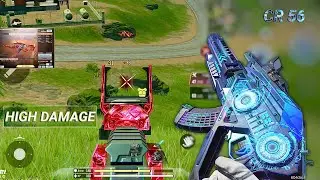 0 RECOIL in LONG RANGE + HIGH DAMAGE | BEST CR56 AMAX GUNSMITH CODM BR | CODM BR GAMEPLAY 