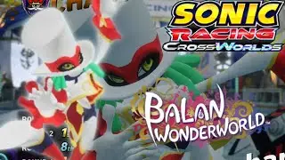 Sonic Racing: CrossWorlds - Balan WonderWorld Gameplay Showcase [MOD]