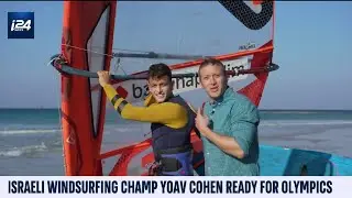 Israeli Windsurfing Champion Yoav Cohen Prepares for Tokyo Olympics