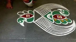 Easy thaipoosam padikolam designs| Simple muggulu designs| easy rangoli designs| Beginners kolam