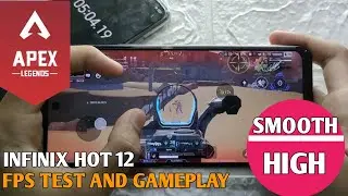 Infinix Hot 12 Mediatek Helio G85 Apex Legends GamingTest - Smooth High