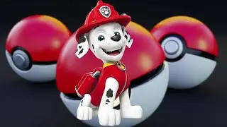 What is Marshall (Paw Patrol) Pokemon Team?