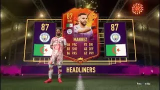 FIFA 21-I Completed Headliners Riyad Mahrez SBC