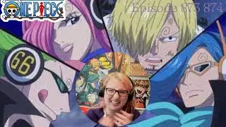 Germa 66 Get PayBack  One Piece Episode 873 874 Reaction