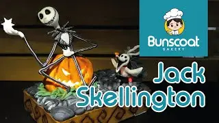 Making Jack Skellington with fondant