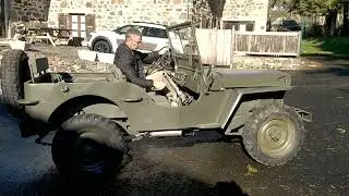 Premier roulage Jeep Willys MB