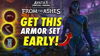 Лучший ранний комплект брони в Avatar Frontiers of Pandora From The Ashes - Битва при Айраме Алус...