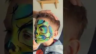 Skull Face Paint Tutorial