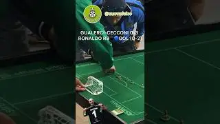 16 MARZO 2019 LUCCA CAMPIONATO TOSCANO GP ⚫️🔵RONALDO R9GOL #shorts #subbuteo #fisct #nuovofalco