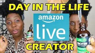 Day In The Life of An AMAZON LIVE Creator | Making The Money This  | VLOGMAS 2020 Day 12