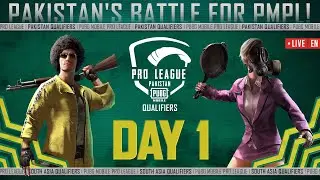 [EN] 2022 PMPL Pakistan Qualifiers Day 1 | Spring | Pakistan's Battle For PMPL!
