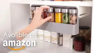 Under-shelf Spice Rack 🤯😍 AMAZING GADGET