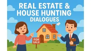 Daily English Conversations | Real Estate & House Hunting Dialogues &ndash; Shadowing Exercise  🏡🔑
