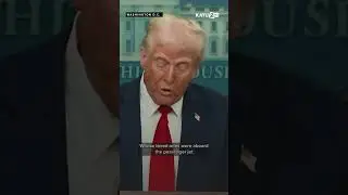 President Trump says the plane crash was 