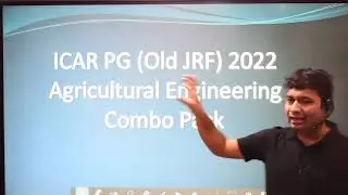 ICAR  PG Agricultural Engineering 2022 Combo Pack