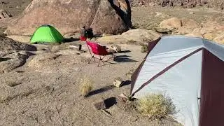 Overnight Camping in the Alabama Hills, CA | Lone Pine | Camping