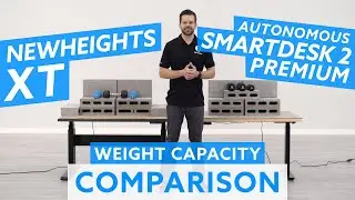 NewHeights XT vs. Autonomous SmartDesk 2 Premium Standing Desk Weight Capacity Comparison