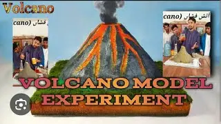 Volcano Model || آتش فشاں || Mr Faheem 2025