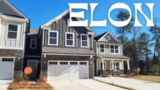 💯😎Colony at Handsmill | Lake Wylie SC | True Homes new townhomes | Elon model