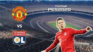 eFootball PES mobile 2020 MANCHESTER UNITED vs OLYMPIQUE LION ios Gameplay