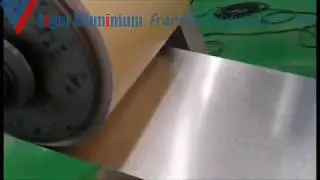 Kraft Paper Coated Stucco Embossed Aluminum Coil Foil