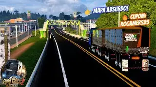 🛣️ ESSE MAPA É ABSURDO! BRASIL PARADISE ESCALA REAL ETS2 | MAFRA-SC ➡️ TRÊS BARRAS-SC + DESCONTO 🔥