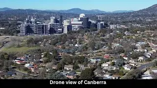 Drone view of Woden Canberra | Australia