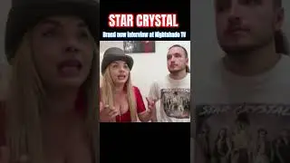 STAR CRYSTAL - Brand new interview at Nightshade TV #starcrystal #metal #glammetal #rock #hardrock